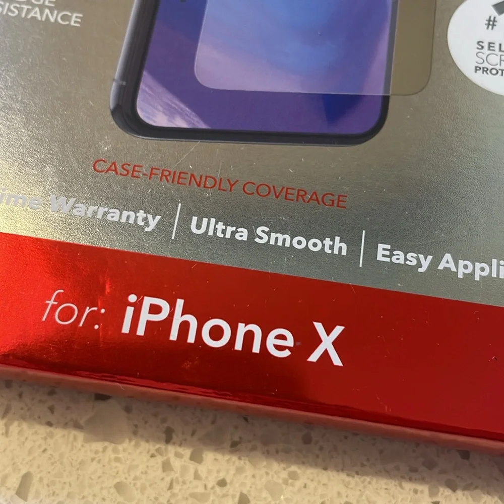 New! Invisible shield HD glass protector